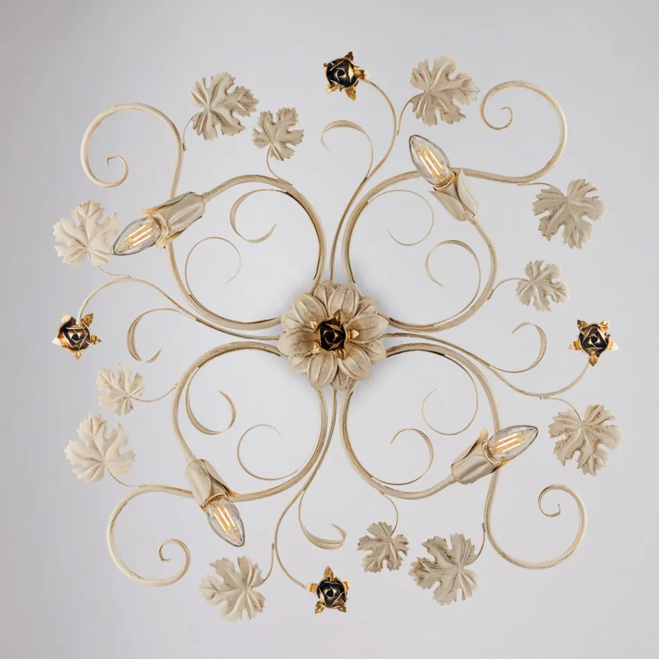 Aplica LED din metal cromat pentru iluminat elegant și funcțional – Fiore Viadurini