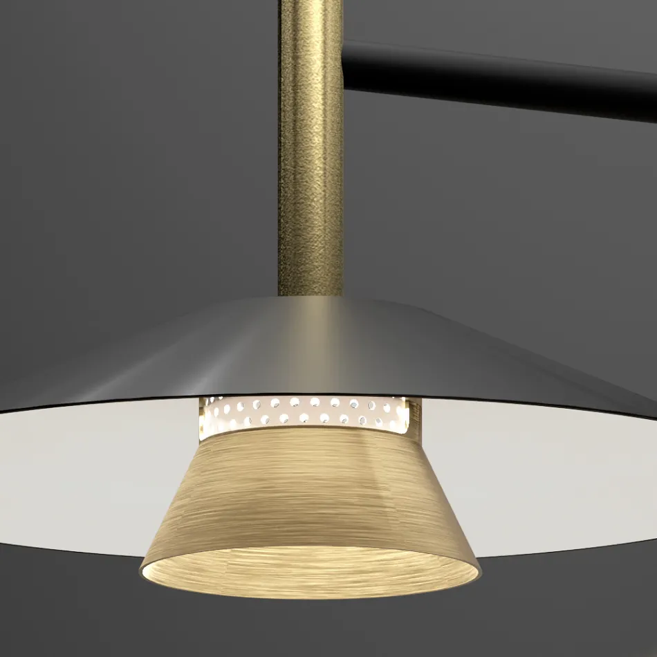 Aplice metalice în diverse finisaje fabricate în Italia - Mira Viadurini