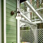 alama perete alb de sticlă suflată Loggia Viadurini