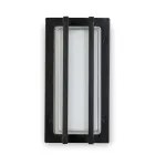 Lampă de perete vintage din alamă, dulie E27 și lumină atmosferică fabricată în Italia - Cristal Viadurini