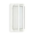 Lampă de perete vintage din alamă, dulie E27 și lumină atmosferică fabricată în Italia - Cristal Viadurini