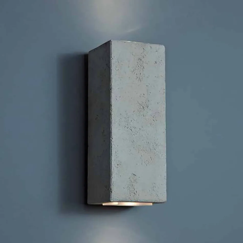 Smith - Toscot exterior LED lumina de perete în proiectarea de lămpi H 24 cm Viadurini