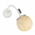 Lumină de perete contemporană In-es.artdesign Micro Luna Applique în nebulită Viadurini