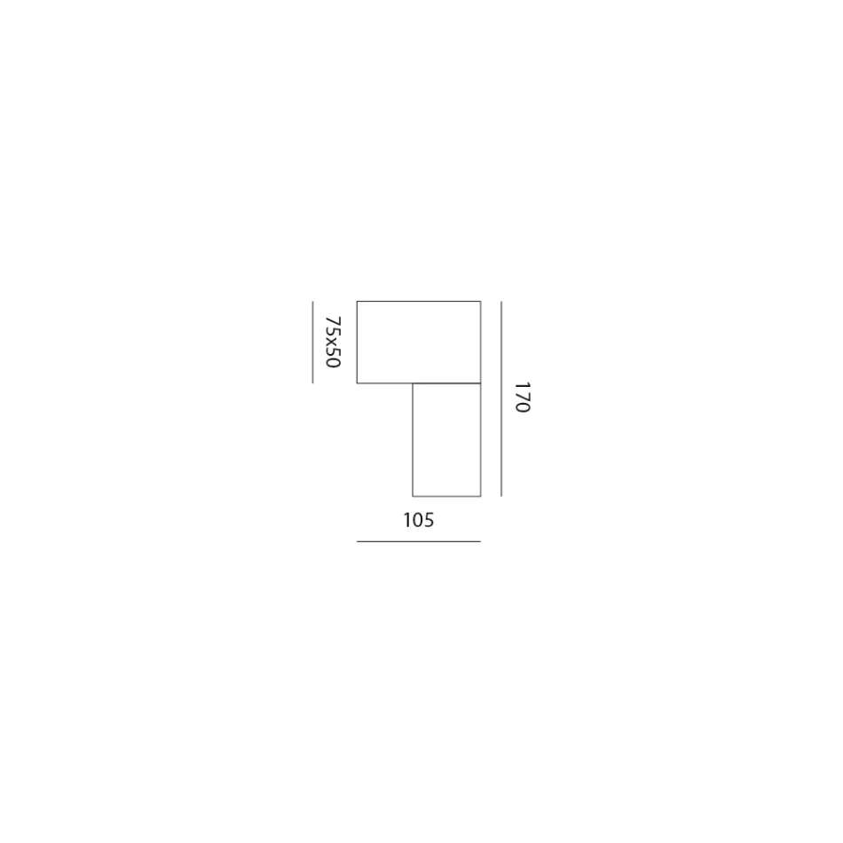 Lampă de perete modernă din ceramică și cupru periat Made in Italy - Toscot Match Viadurini