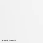 Aplica de perete sau de tavan din aluminiu, metal și sticlă albă - Luma Viadurini