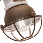 Perete ceramic reglabil și reflector metalic Kendra Ferroluce Viadurini