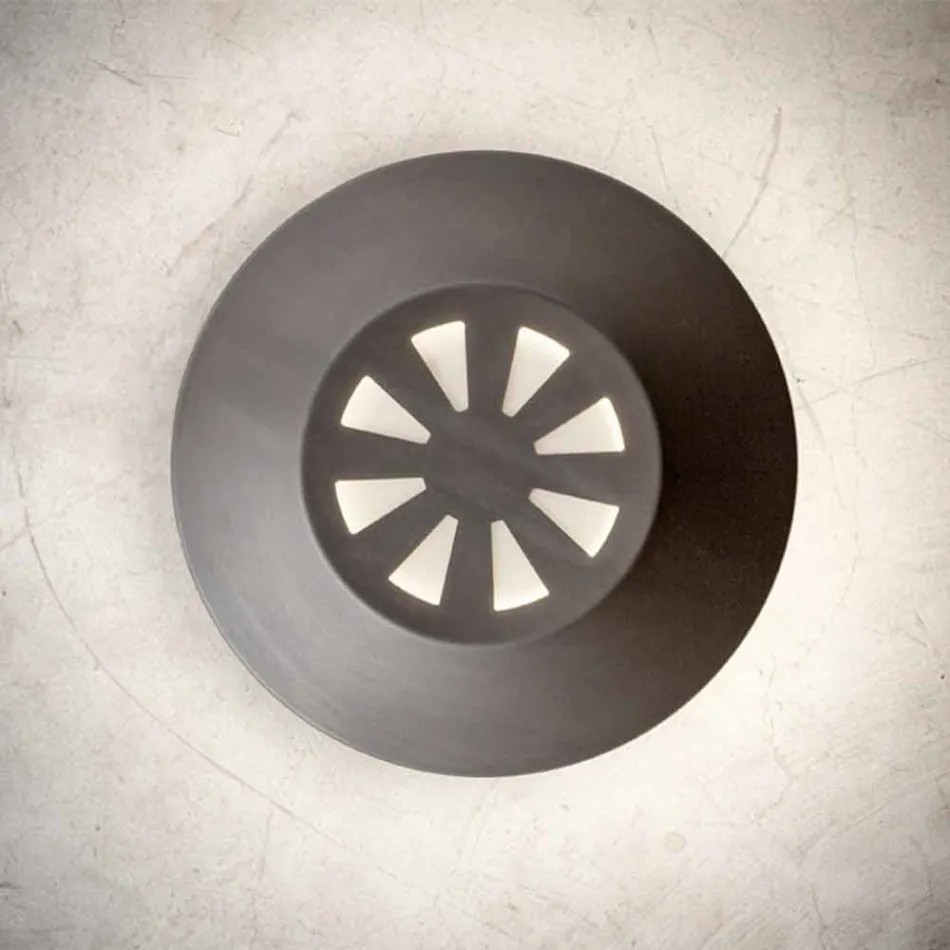 Lampă de perete pentru exterior modern în cupru Made in Italy - Pasdedeux Aldo Bernardi Viadurini