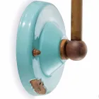 Perete de epocă lumina reflectoarelor ceramice lucrate manual Sandra Ferroluce Viadurini