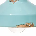 Perete de epocă lumina reflectoarelor ceramice lucrate manual Sandra Ferroluce Viadurini