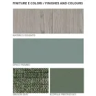 Mobilier de lux cu 5 elemente Made in Italy - Cristina Viadurini