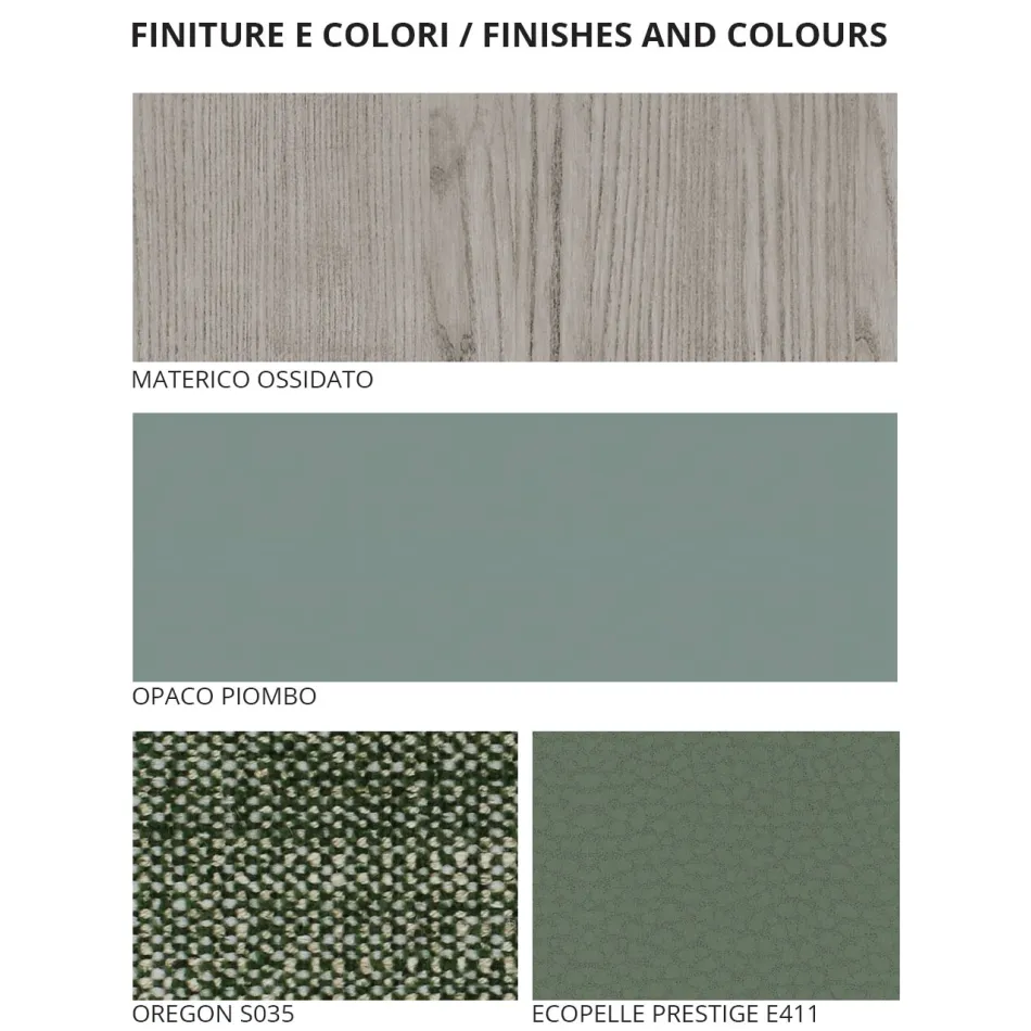 Mobilier de lux cu 5 elemente Made in Italy - Cristina Viadurini