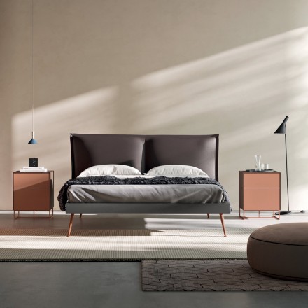 5 Elemente Mobilier dormitor Made in Italy Luxury - Zakynthos Viadurini