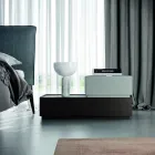 Mobilier dormitor cu 7 elemente Stil modern Fabricat în Italia - Polinezia Viadurini