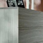 Mobila pentru dormitor dublu cu 4 elemente Made in Italy - Lucania Viadurini