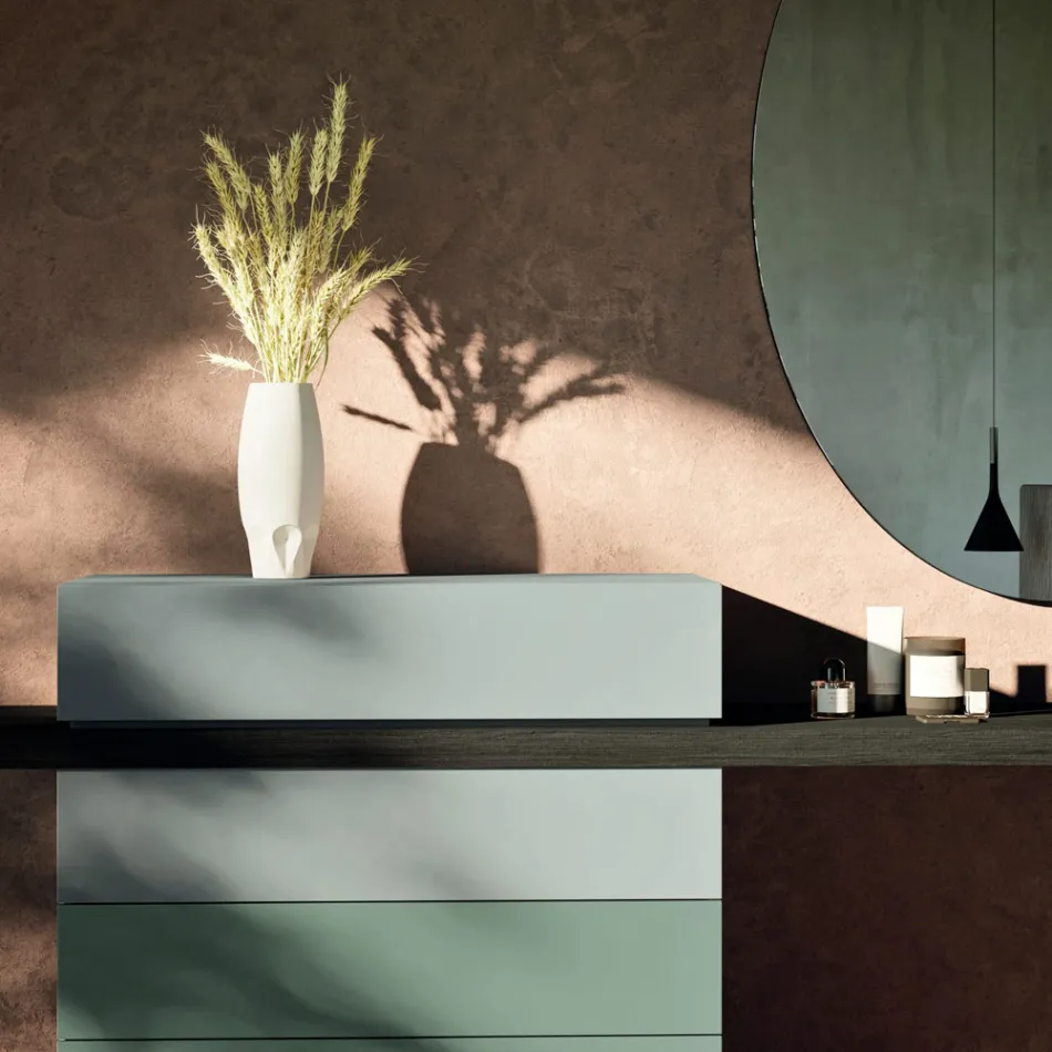 Mobilier dormitor cu 6 elemente Made in Italy - Ruby Viadurini