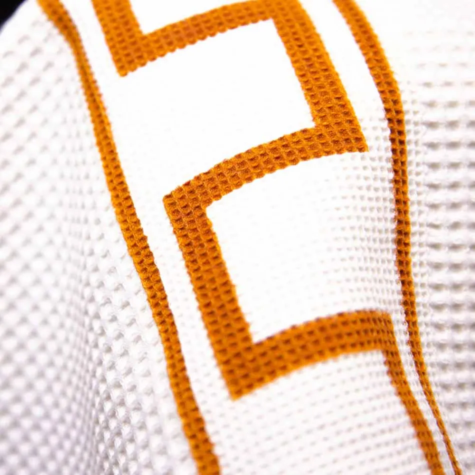 Prosop de artă din bumbac cu imprimeu manual din bumbac italian - mărci Viadurini