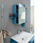 Suport pentru pardoseli cu design modern în alb sau metal cromat - Kottac Viadurini