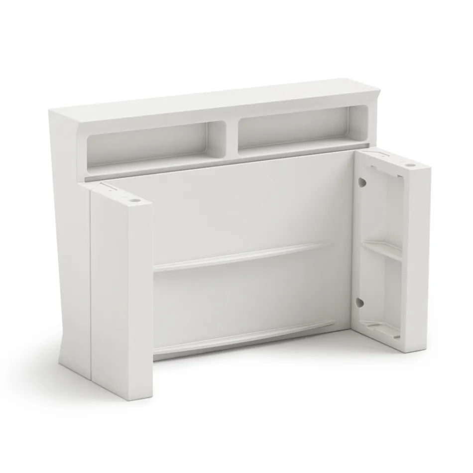 Tejghea de bar luminos cu accesoriu organizator si suport pentru sticle - Raport Viadurini