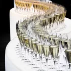 Modular bar counter Seria Snack Bara strălucitoare albă făcută în Italia Viadurini