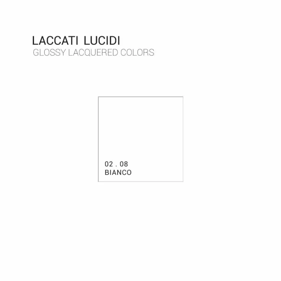 Design modern, chiuveta suspendata, 85x55x55cm lemn lustruit Arya Viadurini