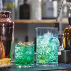 Amestec de sticlă cu decor excentric Design de lux 4 piese - Destino Viadurini