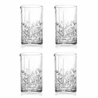 Amestec de sticlă cu decor excentric Design de lux 4 piese - Destino Viadurini