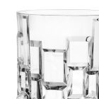Pahare pentru băuturi scăzute în cristal ecologic decorat 12 buc. - Catania Viadurini