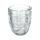 Pahare de apă pentru serviciu de sticlă cu decor Arabescato 12 bucăți - șurub Viadurini