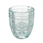 Pahare de apă pentru serviciu de sticlă cu decor Arabescato 12 bucăți - șurub Viadurini