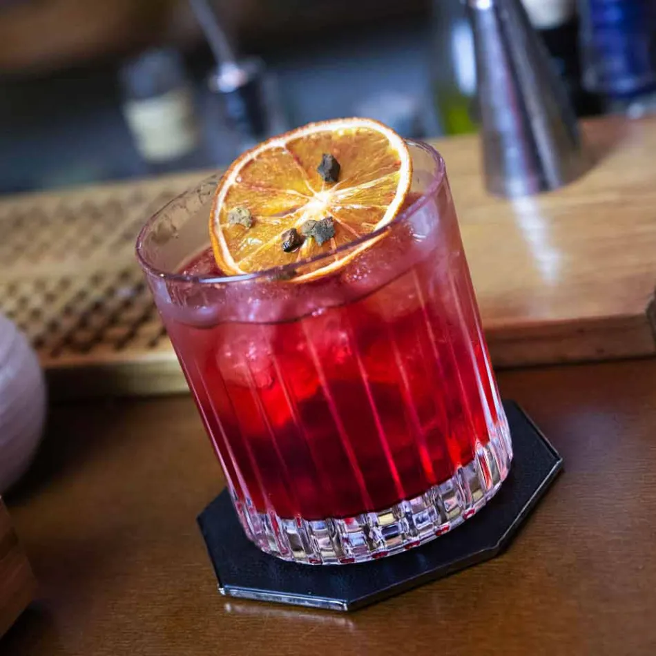 Ochelari Lowball Tumbler Basso Old Fashioned pentru Cockatil 12 bucăți - Senzatempo Viadurini