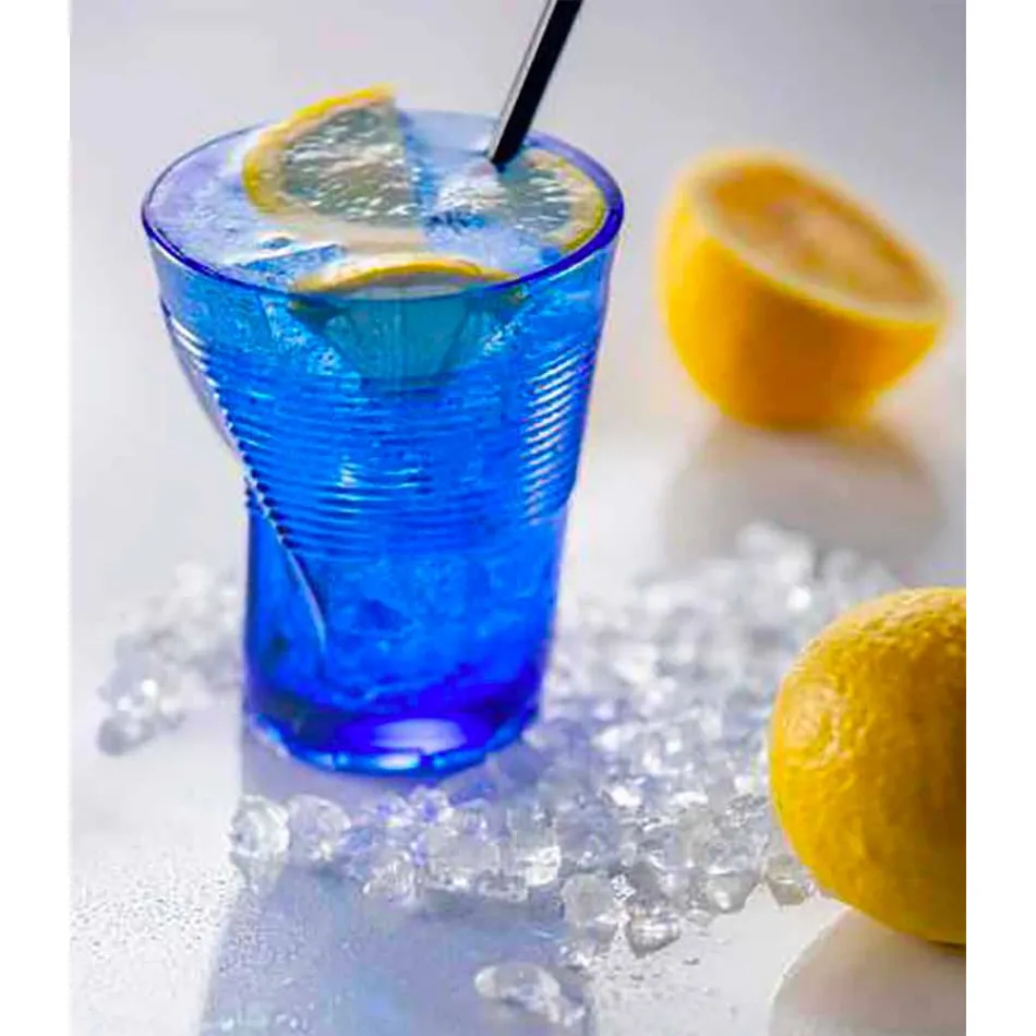 Ochelari de apă modern colorați 6 piese de design - Sarabi Viadurini