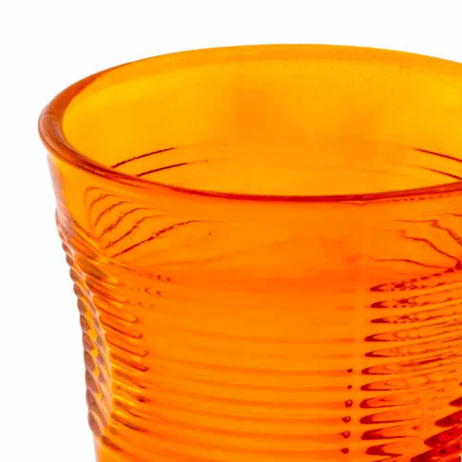 Ochelari de apă modern colorați 6 piese de design - Sarabi Viadurini