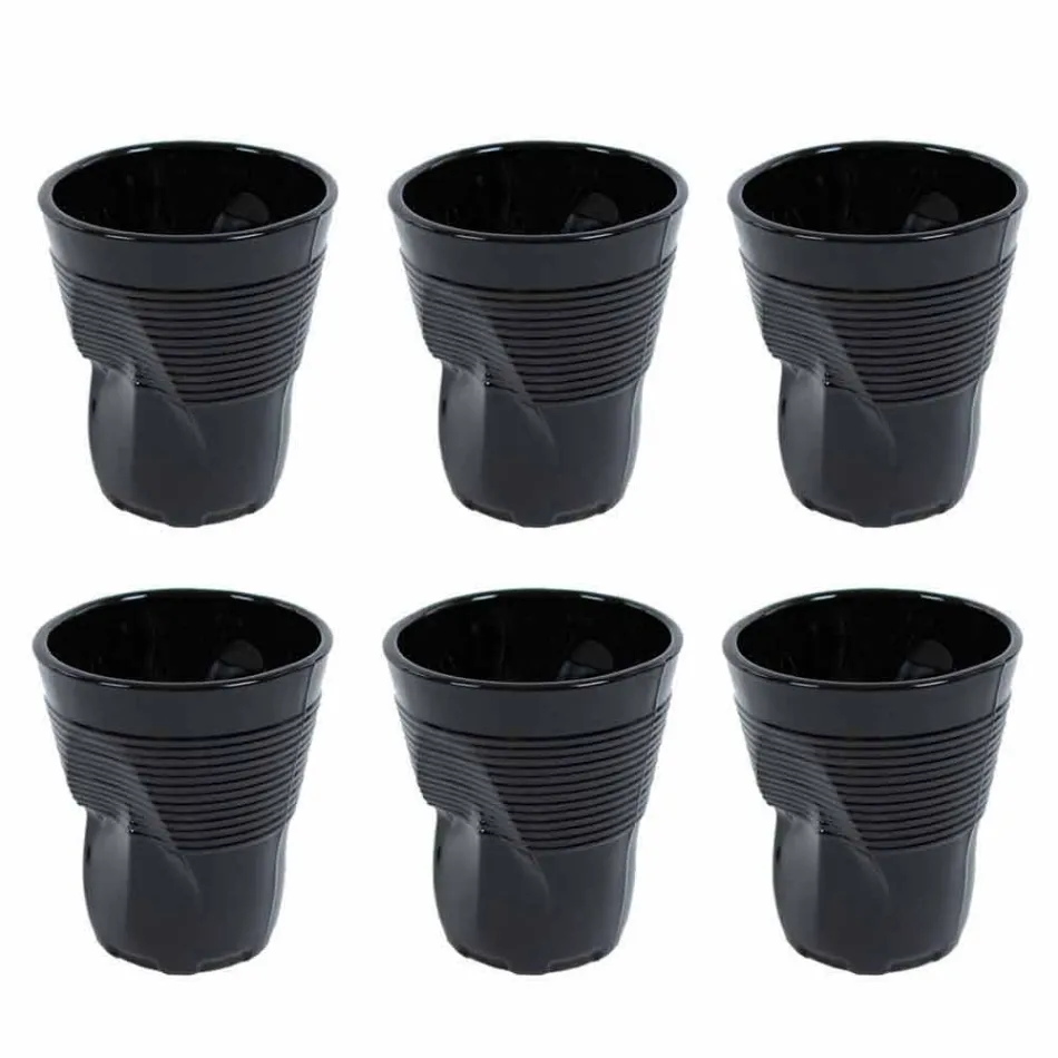 Ochelari de apă modern colorați 6 piese de design - Sarabi Viadurini