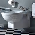 Bidet clasic cu o singură gaură în ceramică albă fabricat în Italia - Marwa