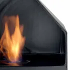 Biocamino Blat bioetanol din ceramică și oțel Curtis Viadurini