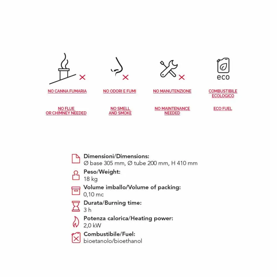 Biocamino sprijin marmura rotund Gordon, made in Italy Viadurini