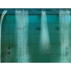 Cap de duș de tavan cromat Bossini cu două jeturi cu cromoterapie Dream Viadurini