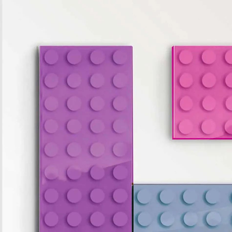 Brick radiator lego hidraulic de design realizate în Italia de către H Scirocco Viadurini