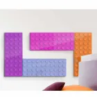 Brick radiator lego hidraulic de design realizate în Italia de către H Scirocco Viadurini