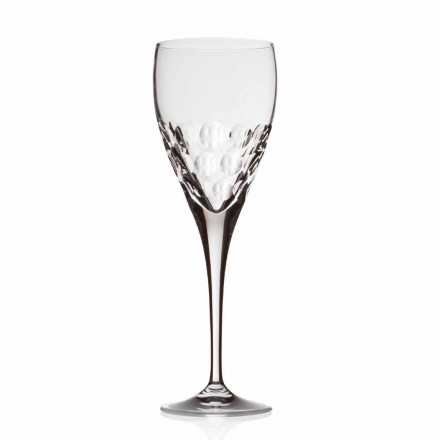 Pahare de vin Crystal Design pentru degustare 12 bucăți - Titanioball Viadurini