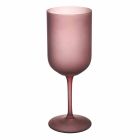 Pahare de vin din sticlă cu efect de pietriș colorat, 12 bucăți - toamnă Viadurini
