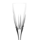 Pahare pentru flaut în cristal ecologic colorat sau transparent 12 buc. - Amalgam Viadurini