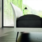 Cameră completă cu 4 elemente de design moderne Made in Italy - Mallorca Viadurini