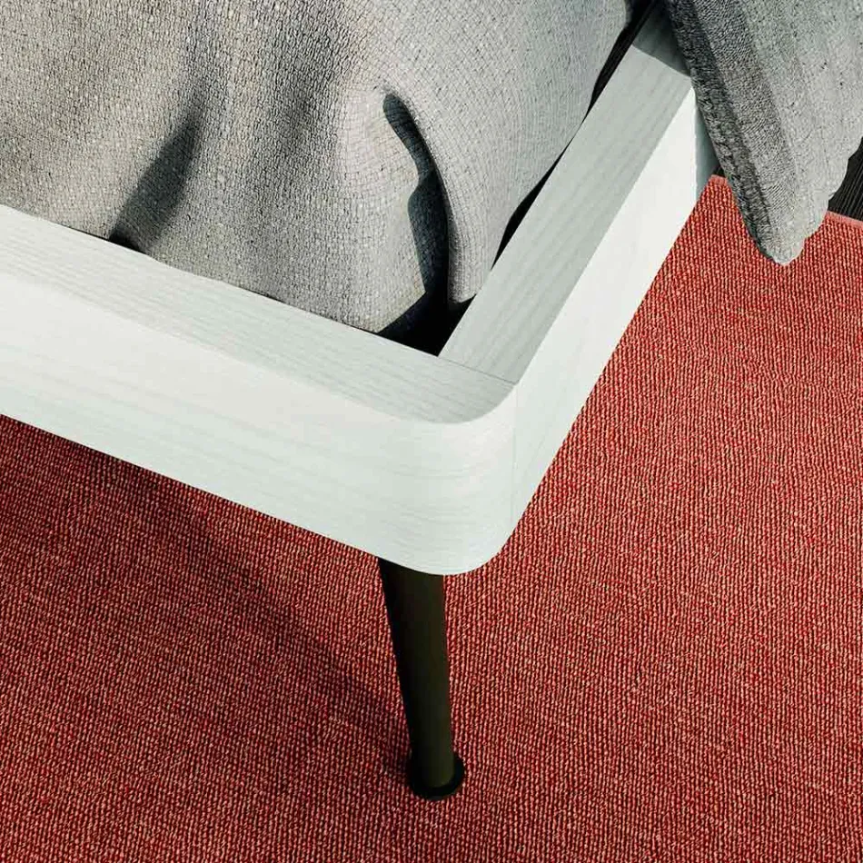 Cameră completă cu 4 elemente de design moderne Made in Italy - Mallorca Viadurini