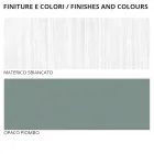 Cameră completă cu 4 elemente de design moderne Made in Italy - Mallorca Viadurini