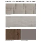 Dormitor cu 4 elemente de design modern Made in Italy - Electric Viadurini