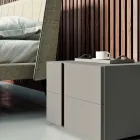 Dormitor cu 4 elemente Stil modern Fabricat în Italia De înaltă calitate - Minorco Viadurini