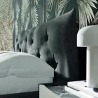 Dormitor în stil modern cu 4 elemente Made in Italy - Calimero Viadurini