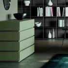 Dormitor cu 5 elemente moderne Made in Italy De înaltă calitate - Rieti Viadurini