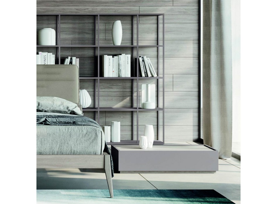 Dormitor cu 5 elemente moderne Made in Italy De înaltă calitate - Rieti Viadurini